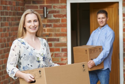 Secure transport of confidential office files and equipment in Westham