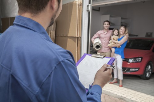 Careful furniture handling during local removals in Westham