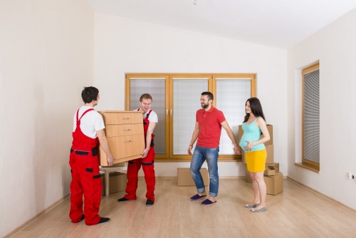 Secure storage unit with labelled boxes and access control