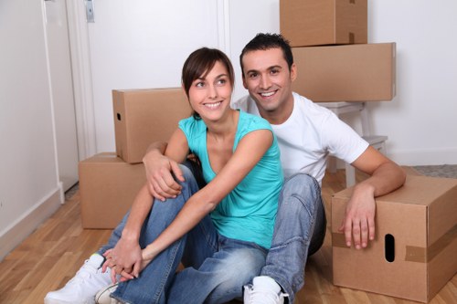 Westham storage space used for furniture, boxes, and equipment