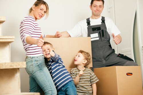 Organized storage boxes and furniture for Westham households